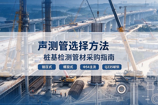 沿河声测管选型标准