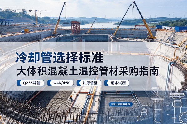 沿河冷却管选择标准
